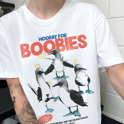 Hooray for Boobies T-Shirt