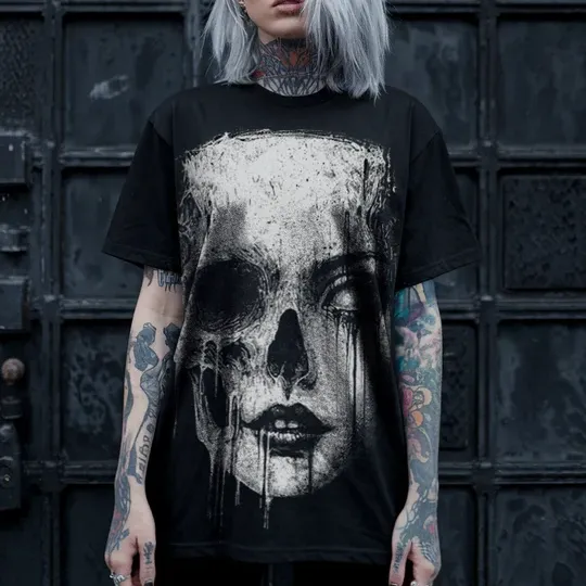 Two-FacedPrinted Women's T-shirt