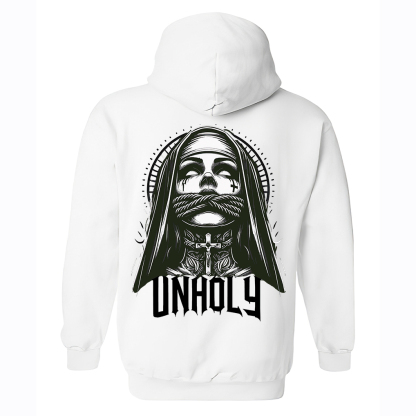 Unholy Nun Print Women's Hoodie