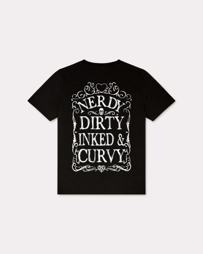 Nerdy Dirty Inked&Curvy T-shirt