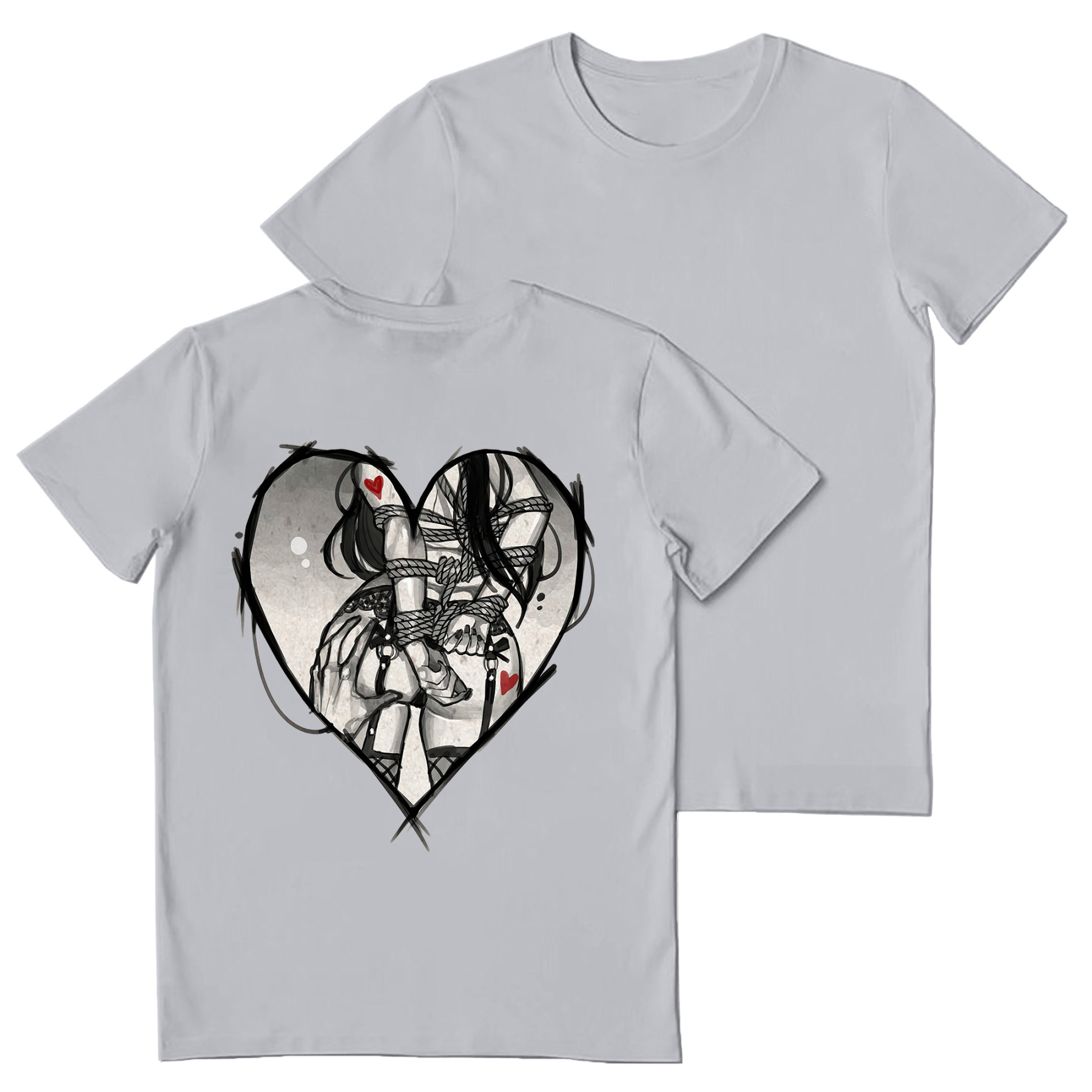 Bondage Games Printed Women's T-shirt