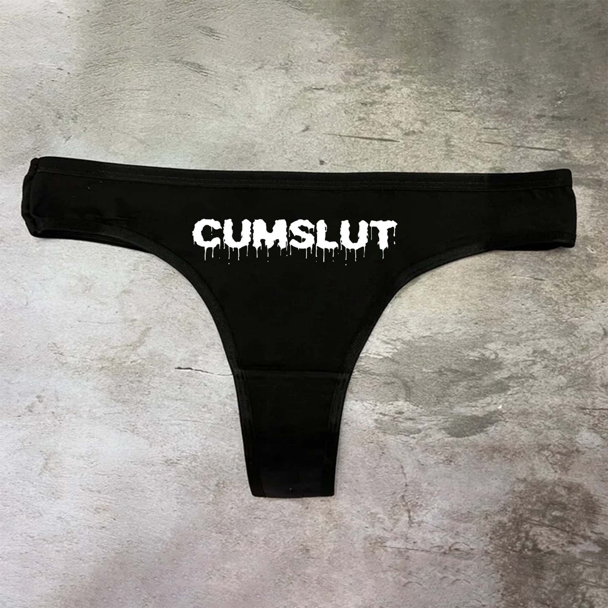 Cumslut Printed Sexy Panties