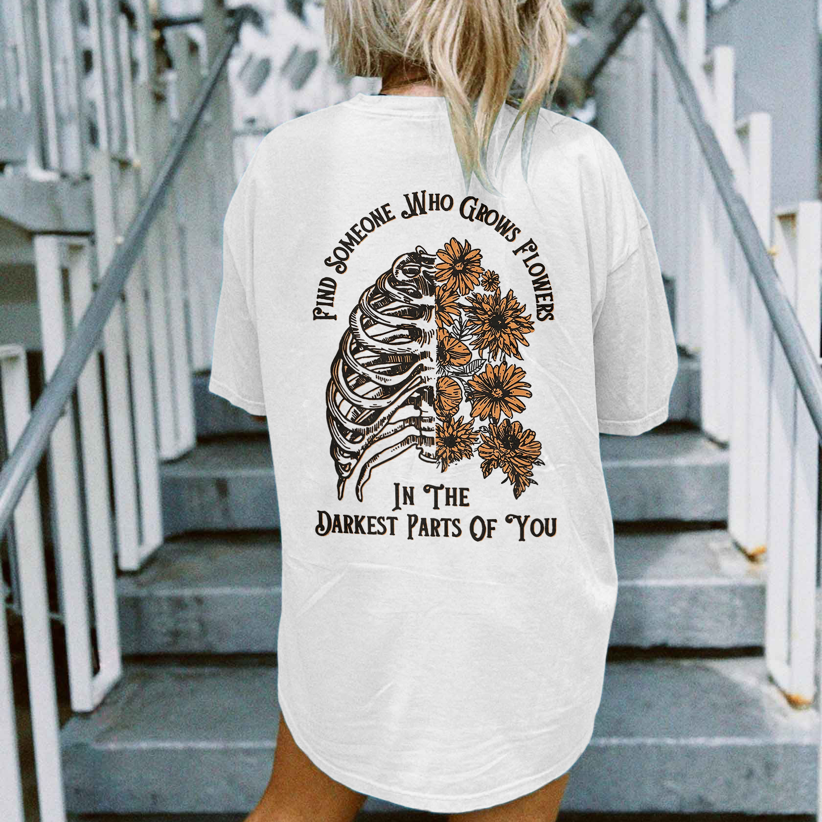 Find Someone Who Grows Flowers T-shirt