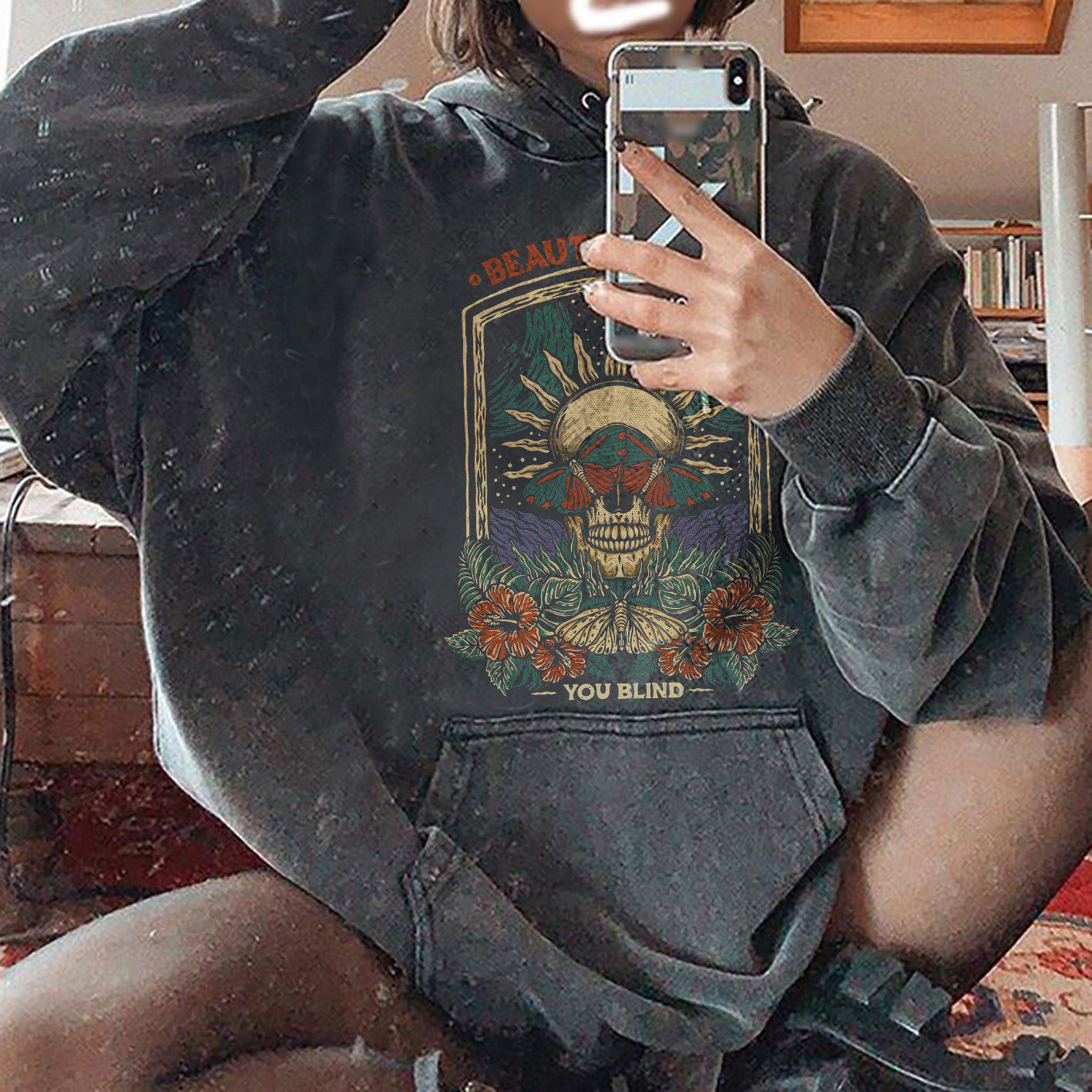 Beauty Makes You Blind Hoodie