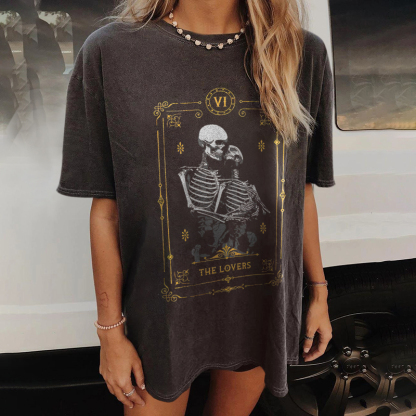 The lovers skull t-shirt