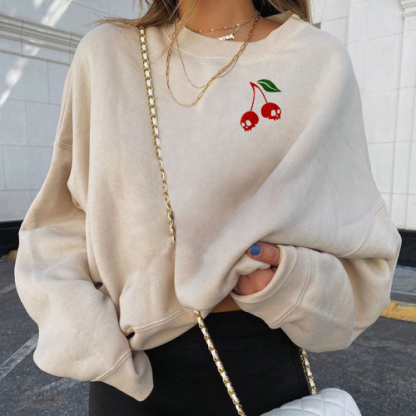 Skull Cherry Sweatshirt