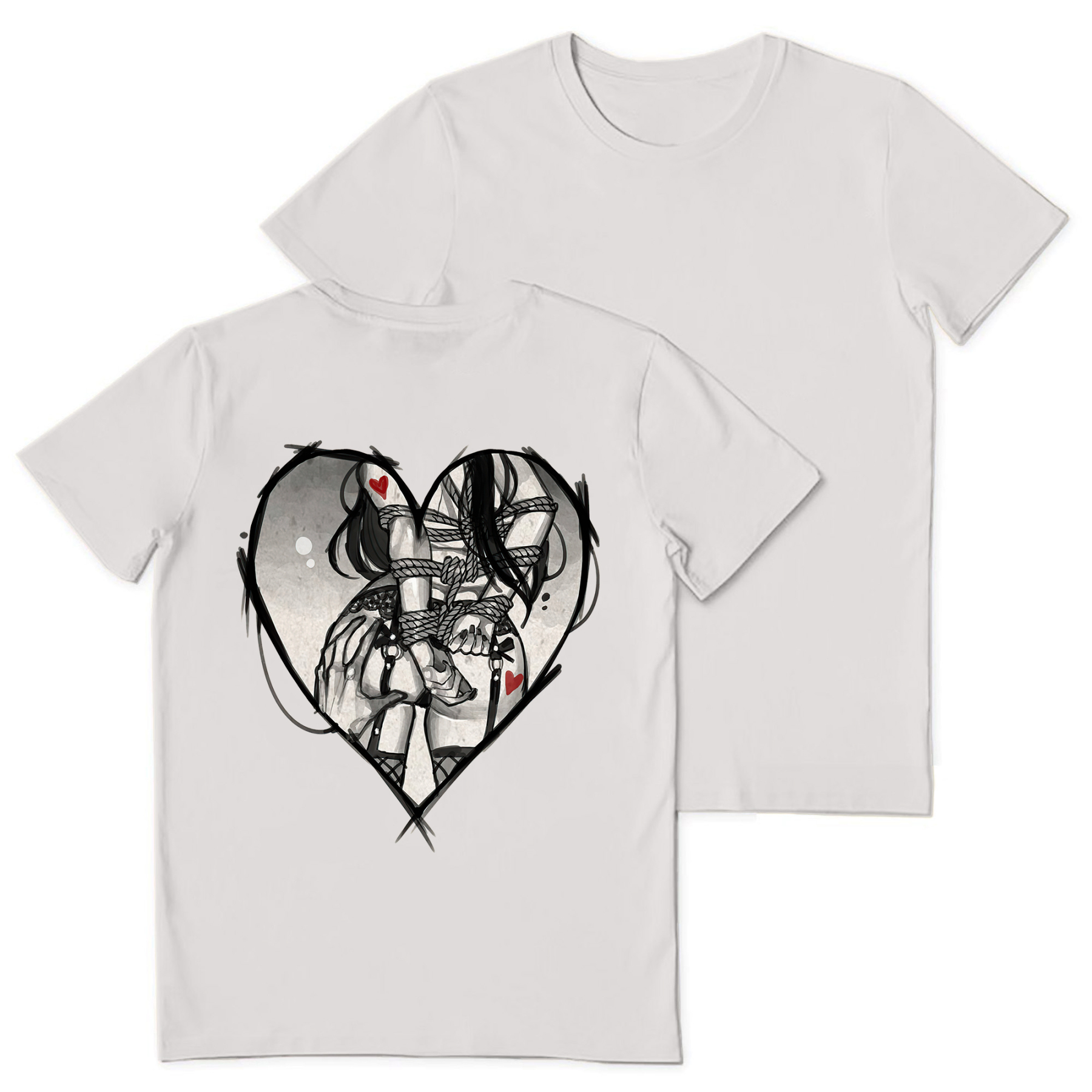 Bondage Games Printed Women's T-shirt