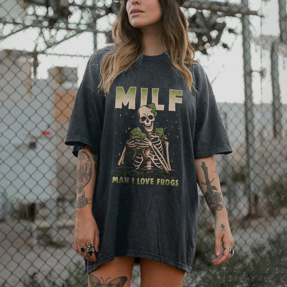 Milf Man I Love Frogs T-shirt