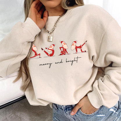 Merry And Bright Christmas Sweatshirt