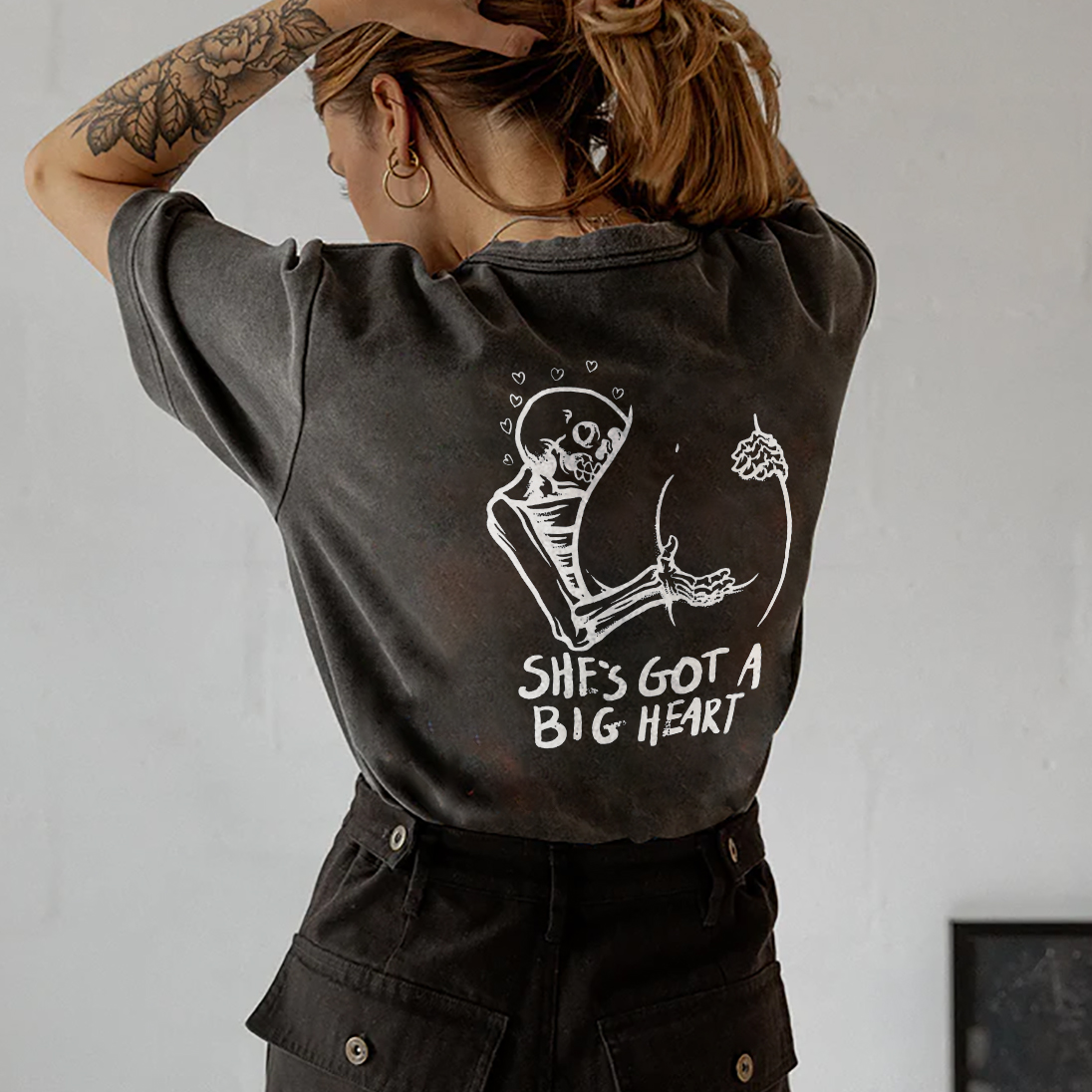 Shes Got A Big Heart T-shirt
