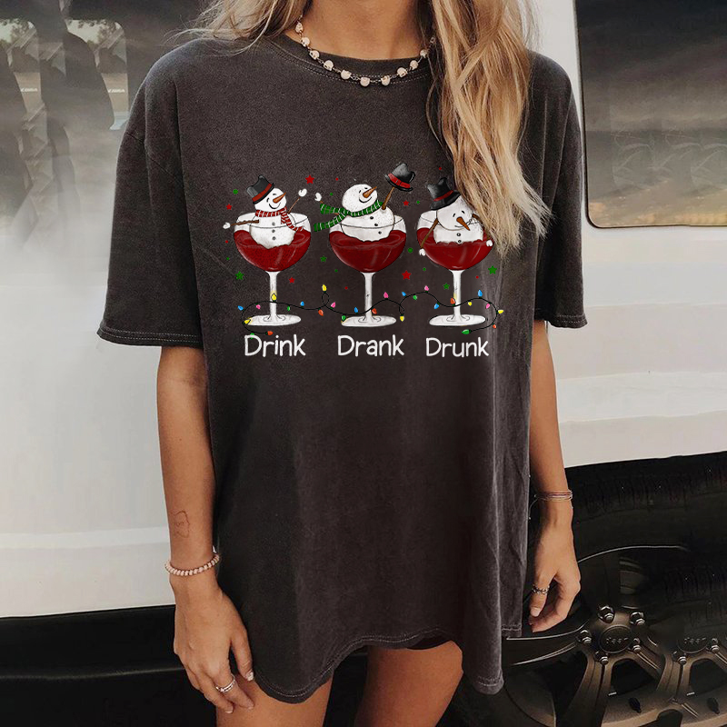 Drink Drank Drunk T-shirt