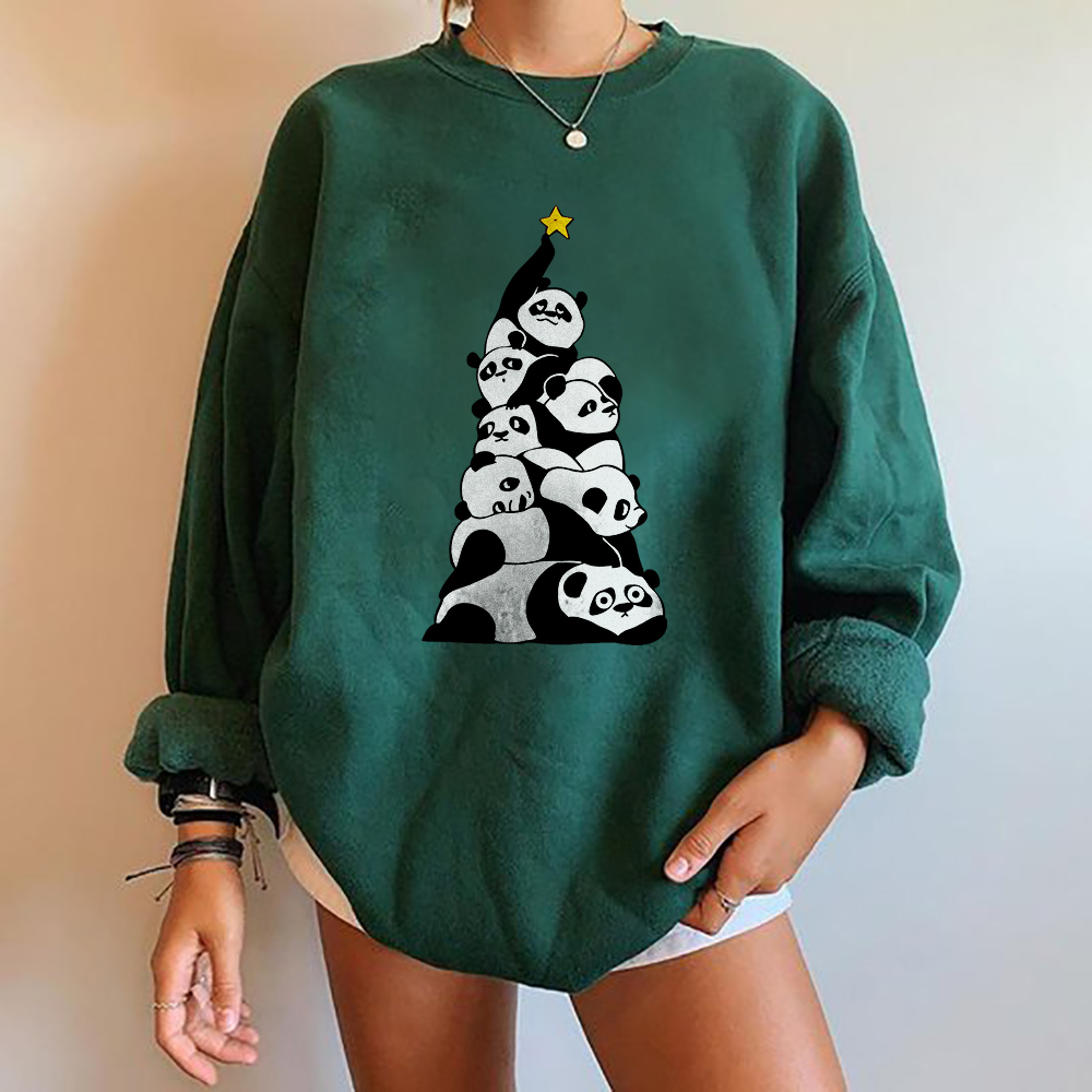 Pandas Star Sweatshirt