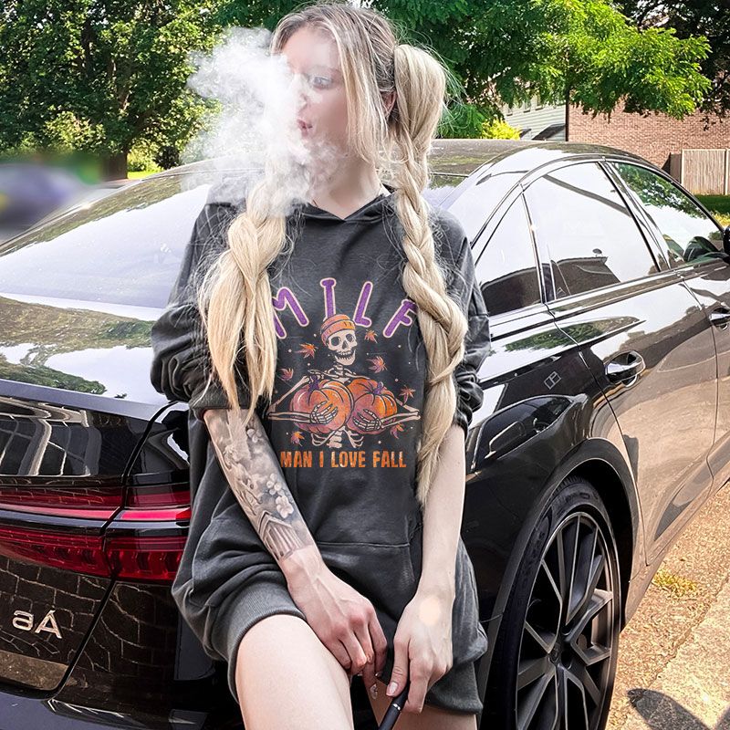 Milf Man I Love Fall Halloween Hoodie