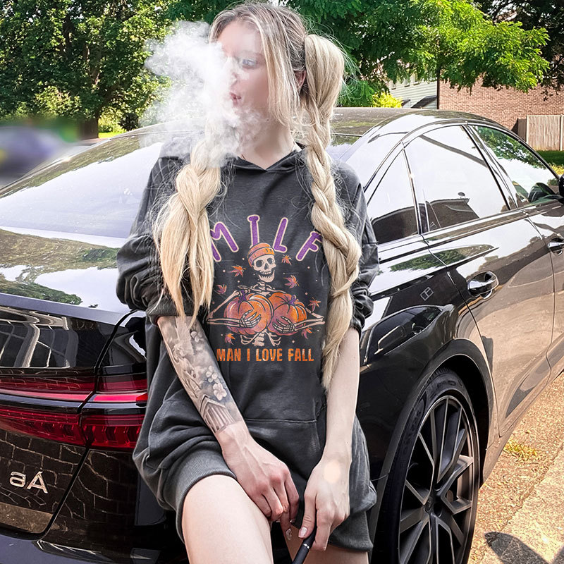 Milf Man I Love Fall Halloween Hoodie
