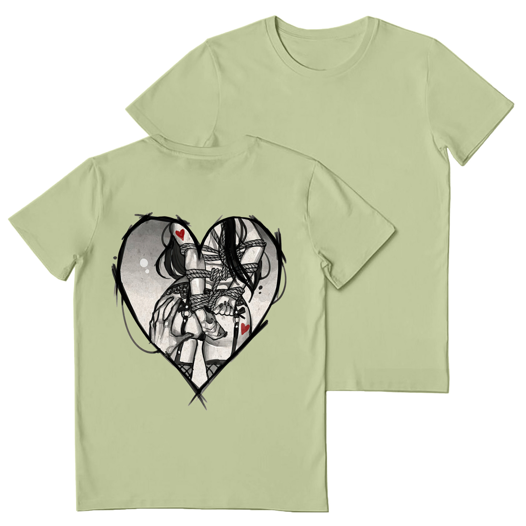 Bondage Games Printed Women's T-shirt