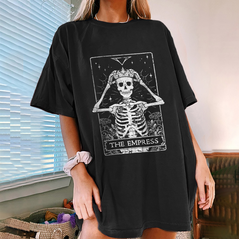 The Empress Skeleton Printed T-shirt