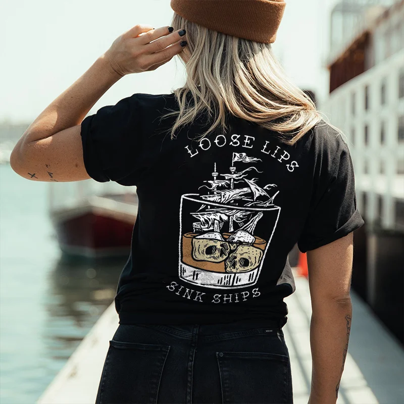 Loose Lips Sink Ships T-shirt