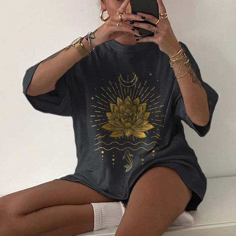Flower Printed T-shirt