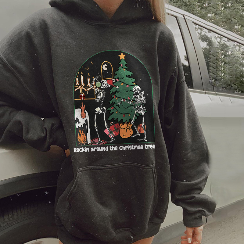 Rockin Around The Christmas Tree Hoodie