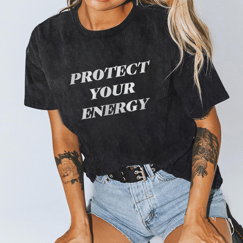 Protect Your Eneergy Crew Neck T-shirt