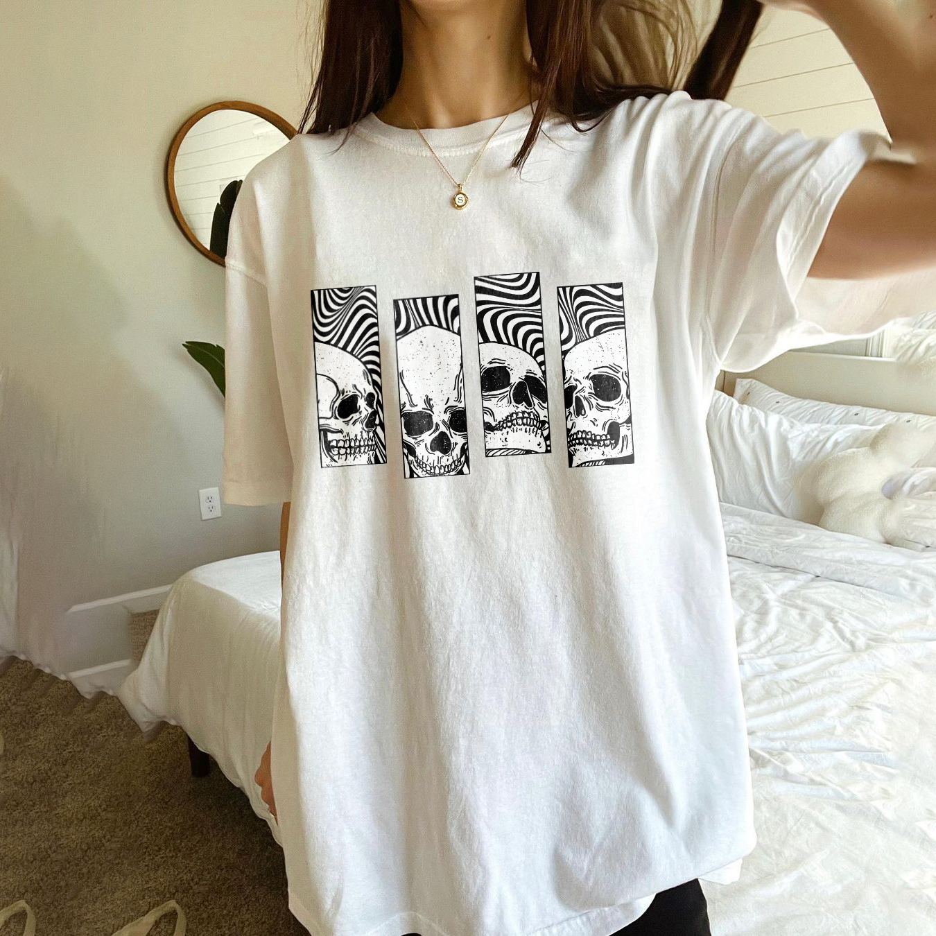 Skulls & Lines T-shirt