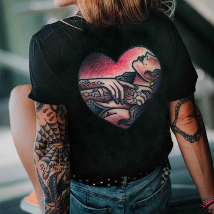 Choke Me Up Printed Women's T-shirt