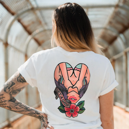 Get A Grip Print Women's T-shirt