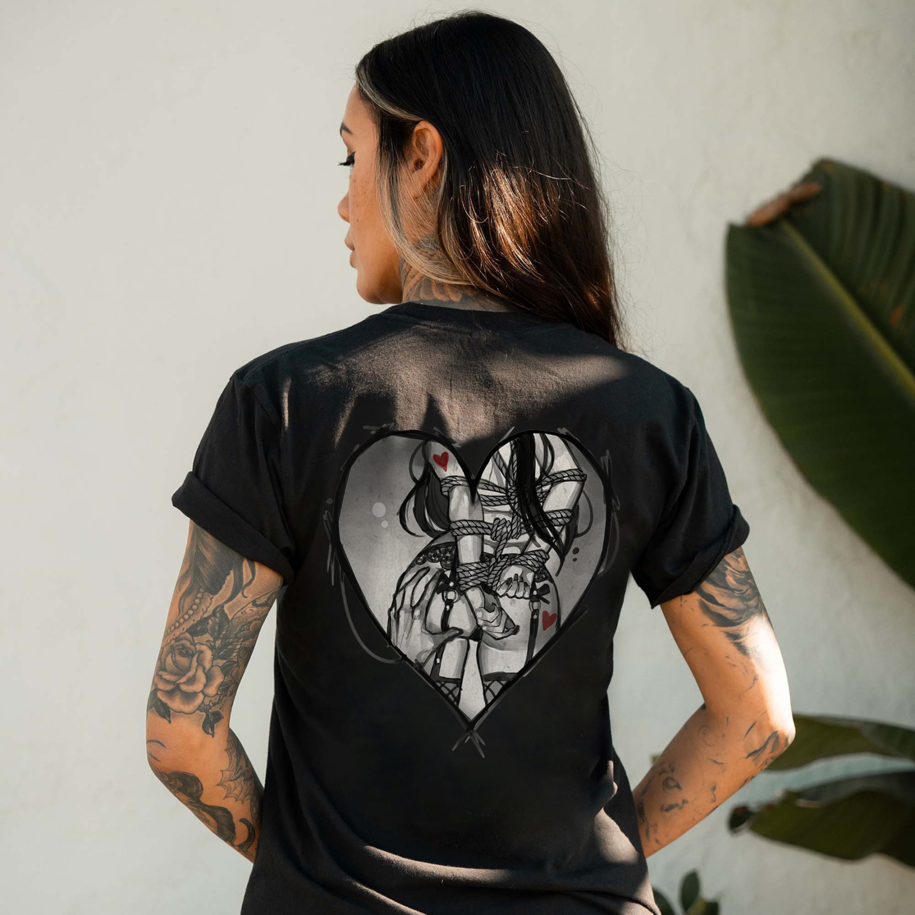 Bondage Games Printed Women's T-shirt