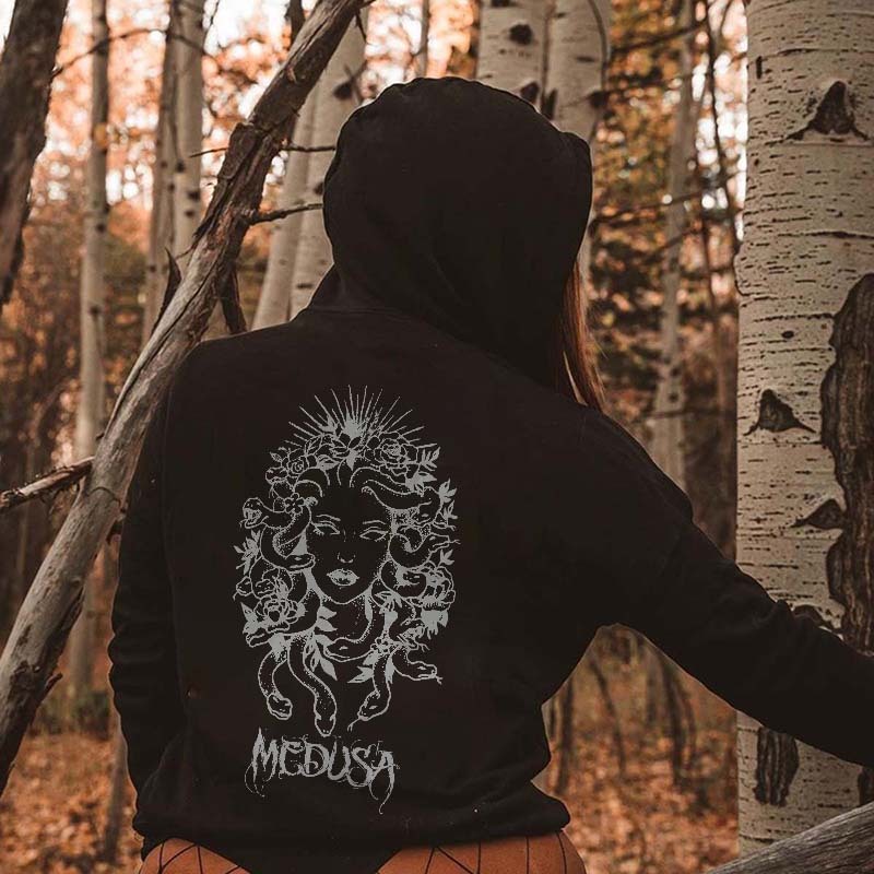 Classic Medusa Comfortable Hoodie