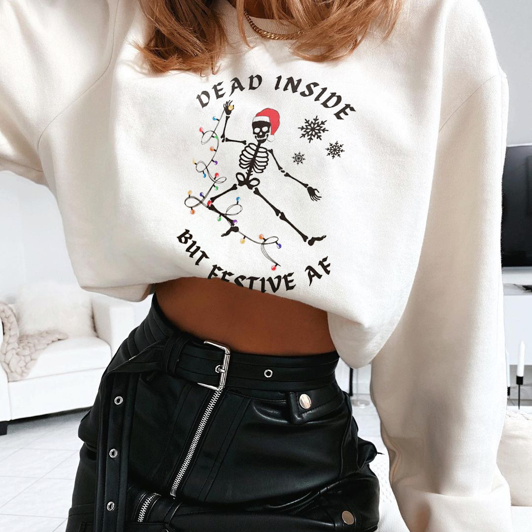 Dead Inside But Festive AF Sweatshirt