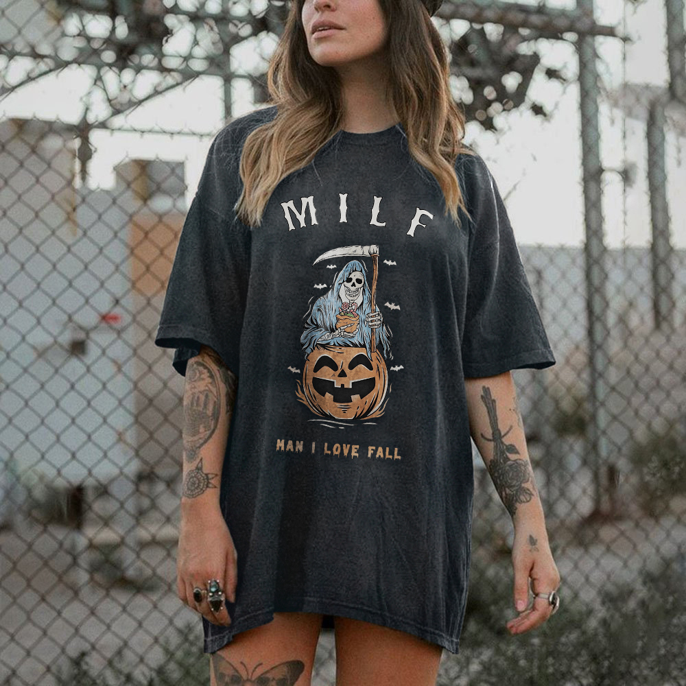 Milf Man I Love Fall T-shirt