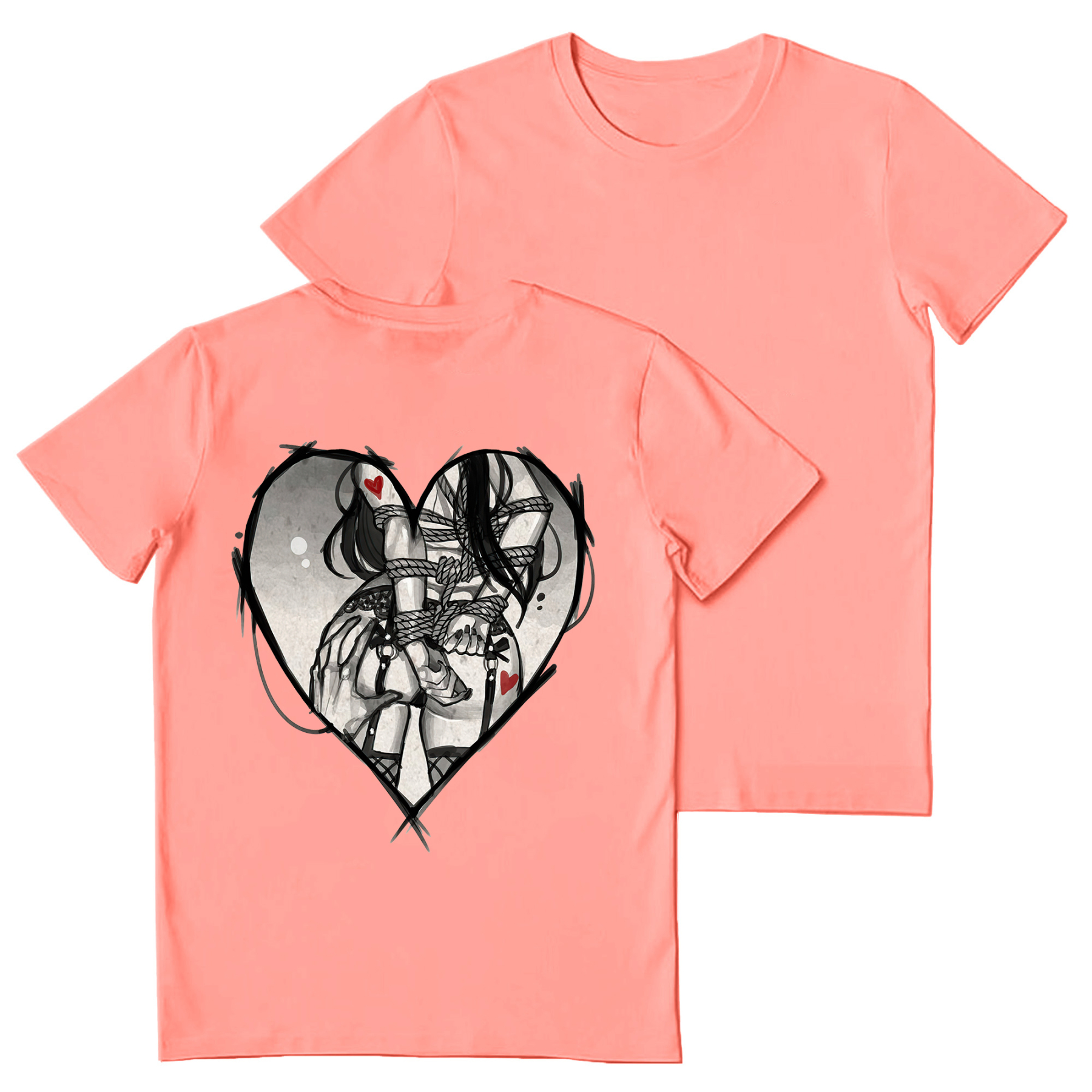 Bondage Games Printed Women's T-shirt