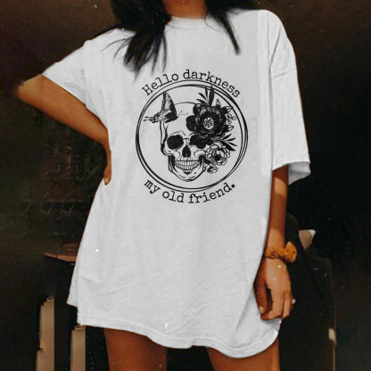 Hello Darkness, my old Friend Casual T-shirt