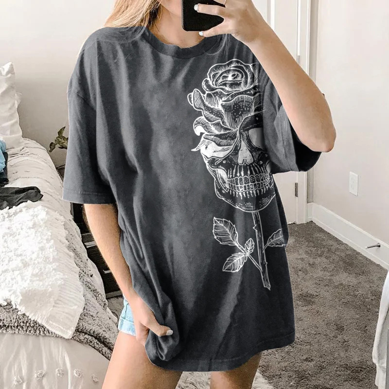 Skeleton Flower T-shirt