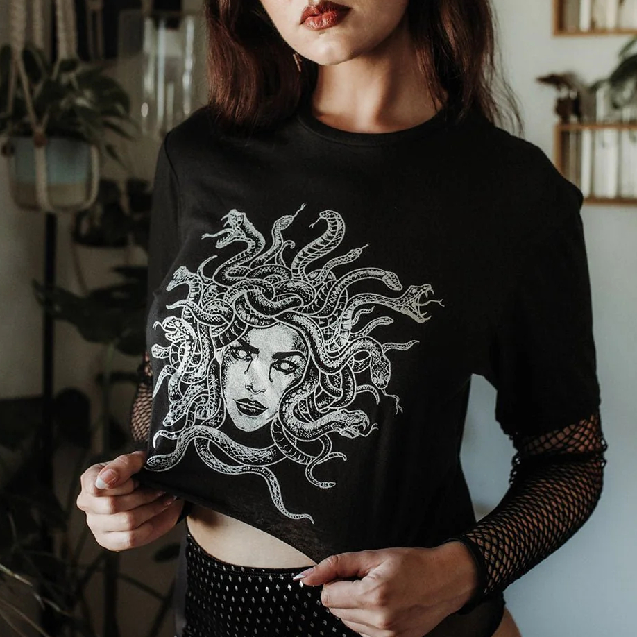 Medusa Printed T-shirt