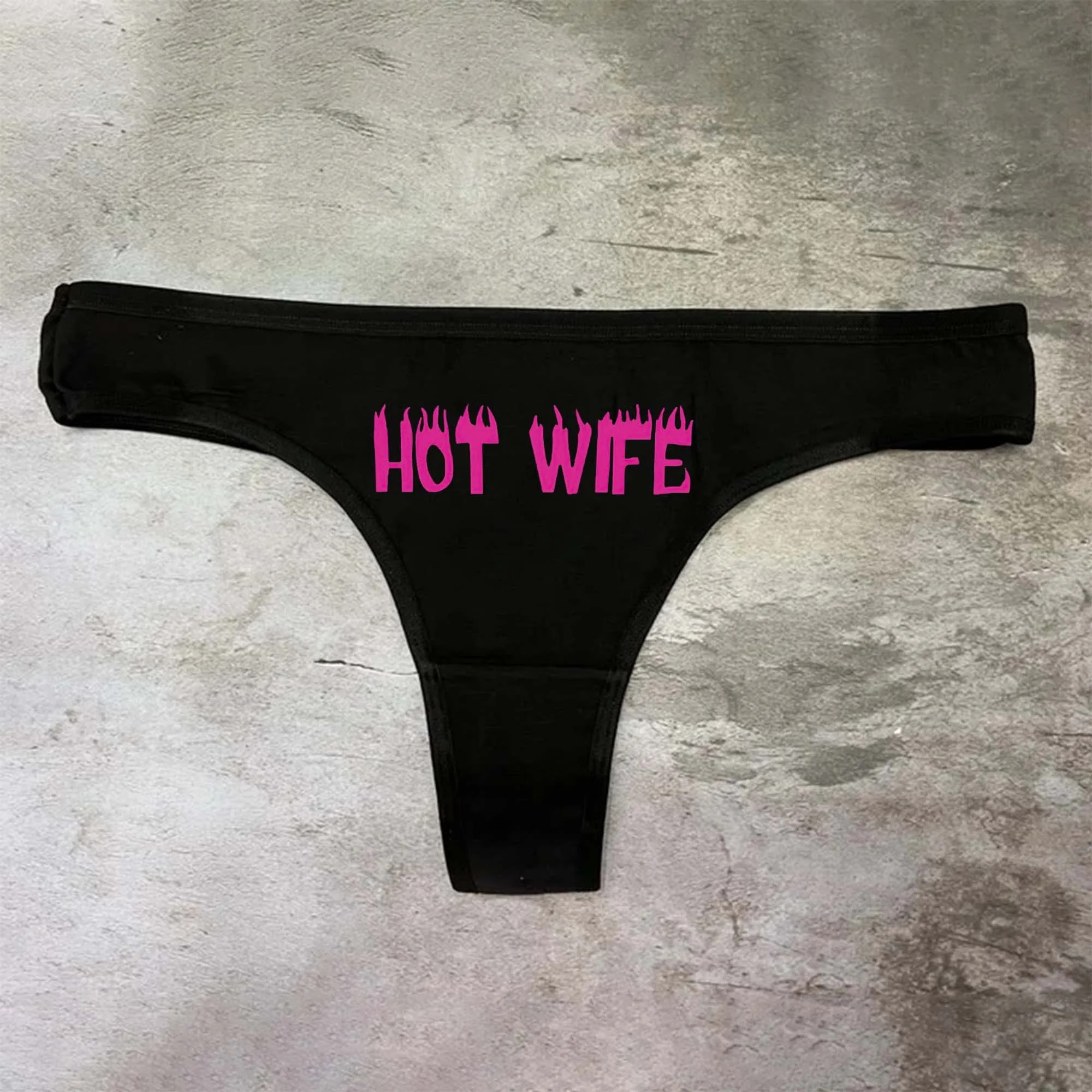 Hot Wife Printed Sexy Panties