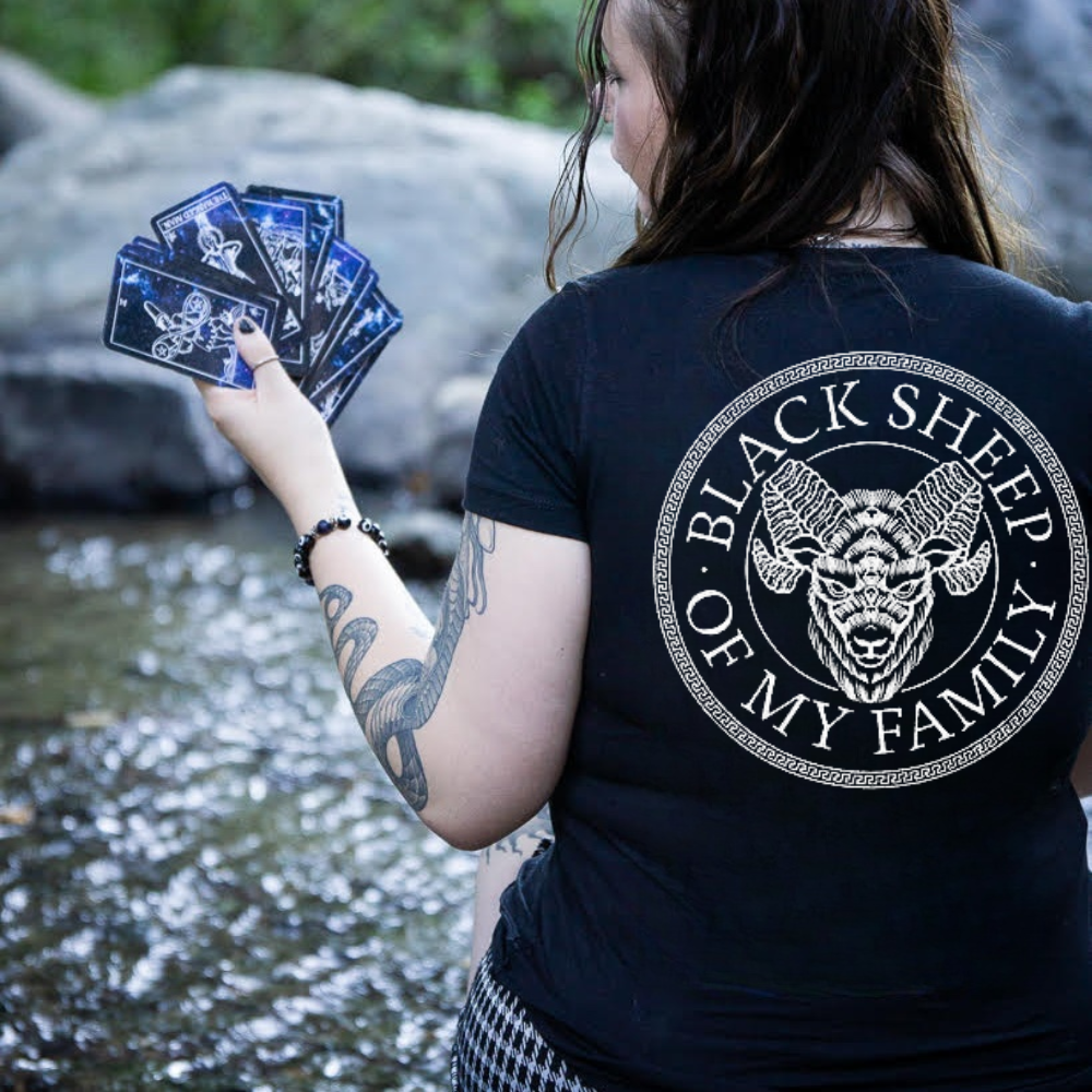 [Copy]Black Sheep Of My Family Regular T-shirt