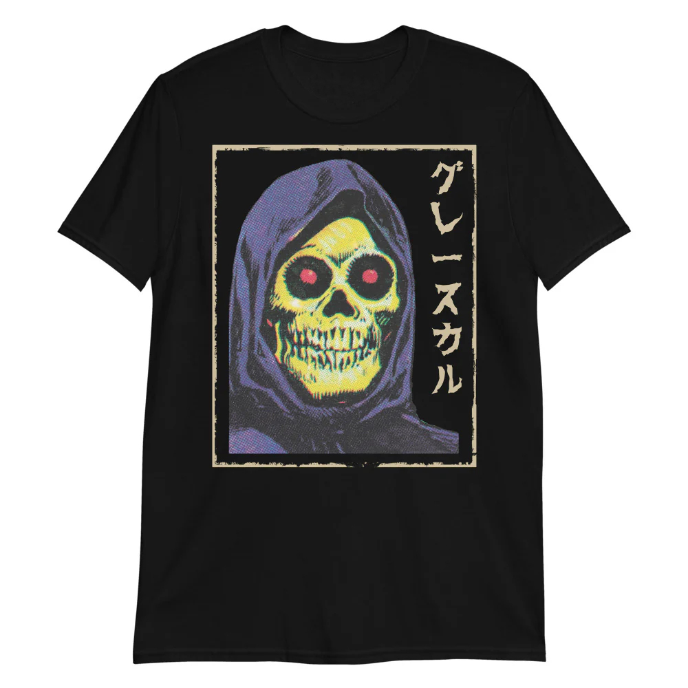 Skeletor Print Pattern Women's T-Shirt