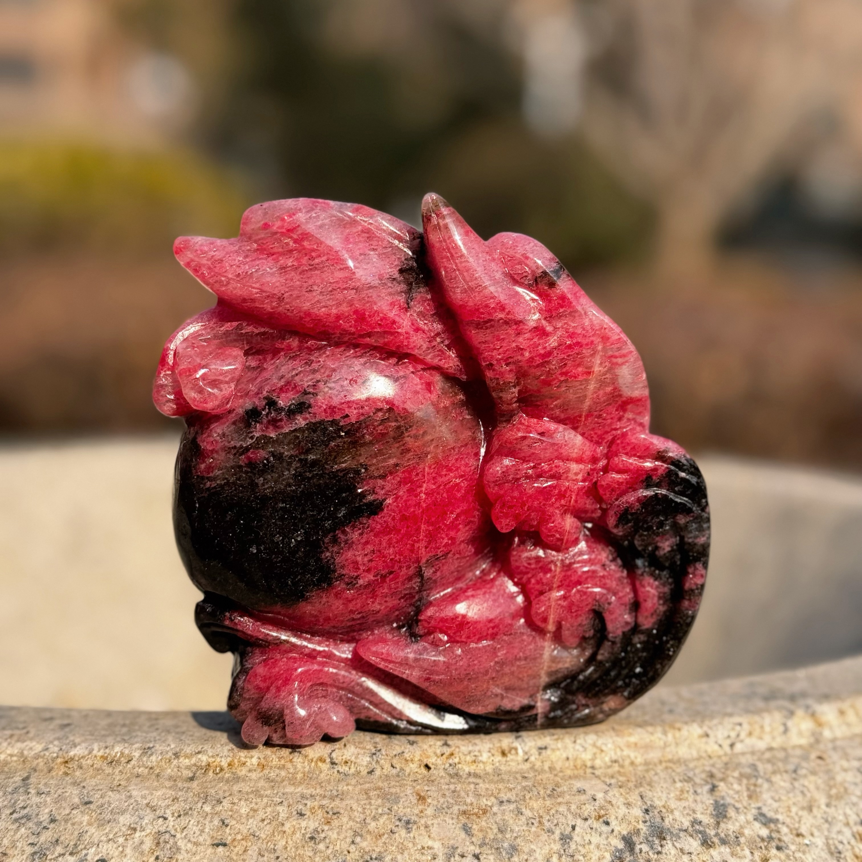Rhodonite Dolphin