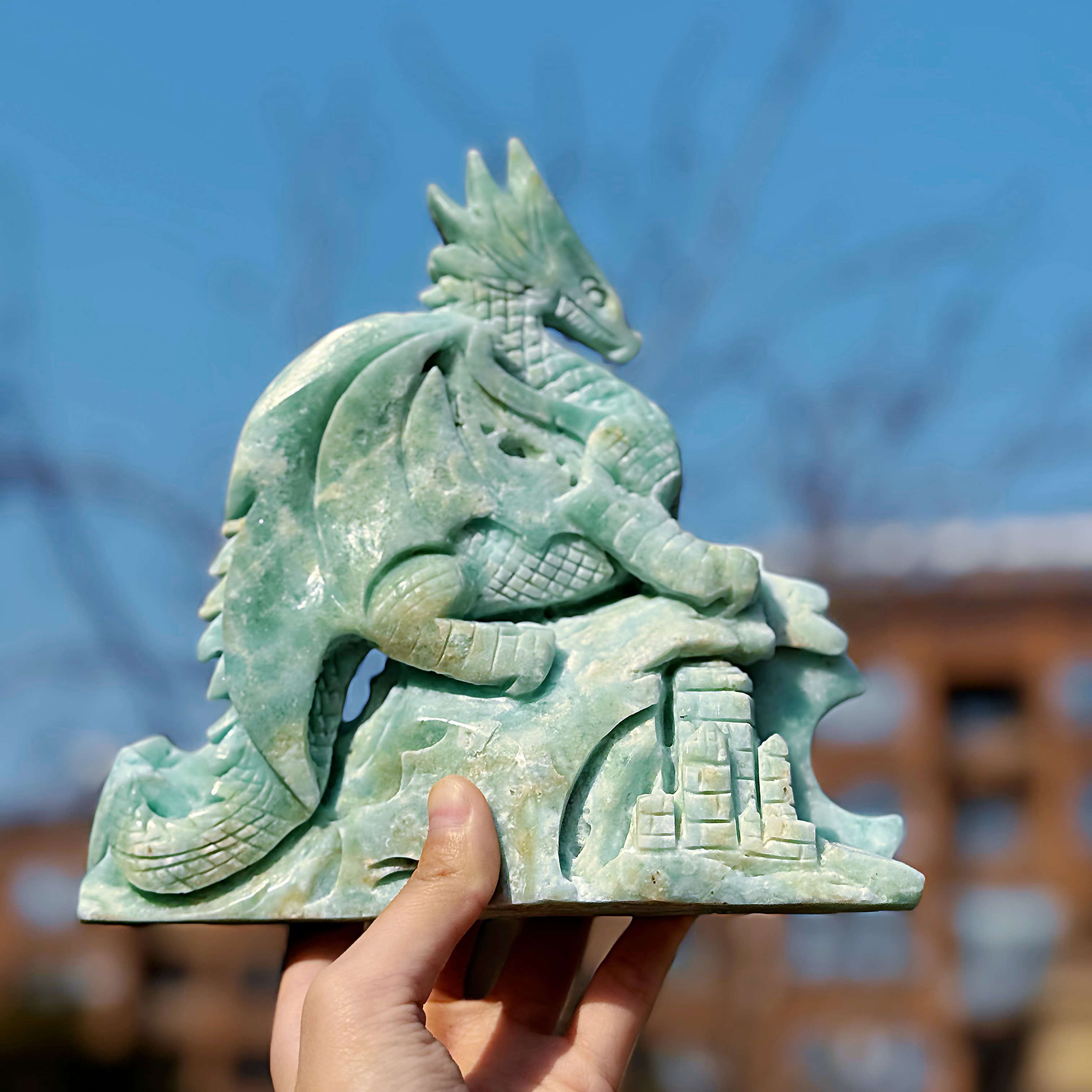 hemimorphite dragon 1.17kg