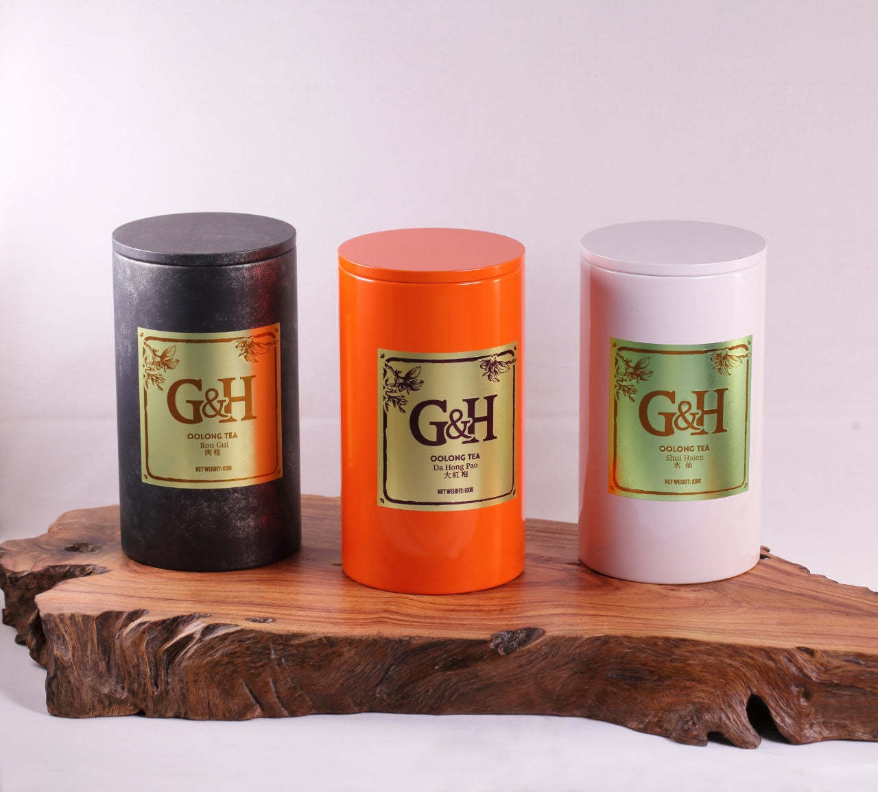 岩茶三剑客：极品大红袍+水仙+肉桂