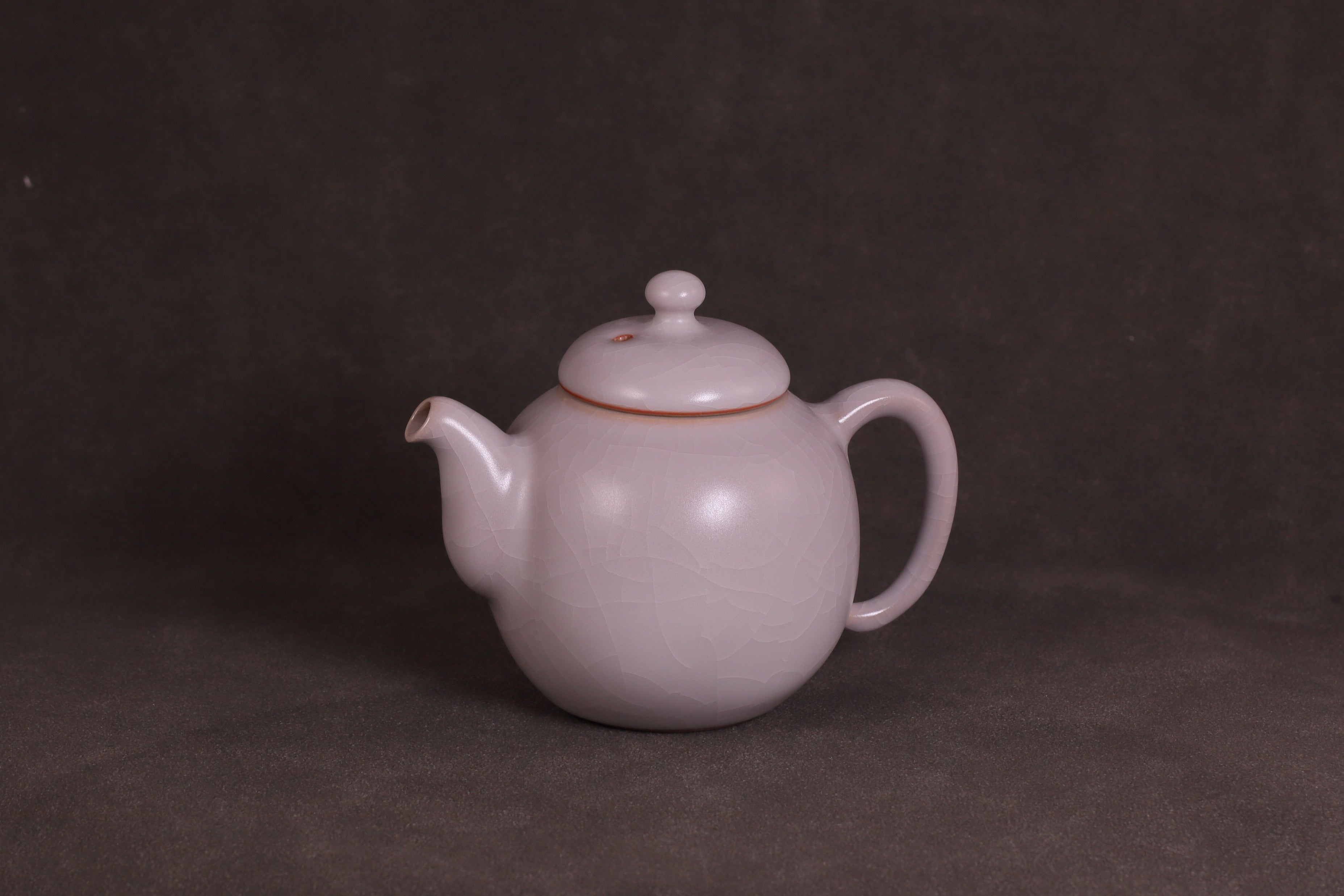 🫖汝窑·月白系列｜龙珠壶 限量预售