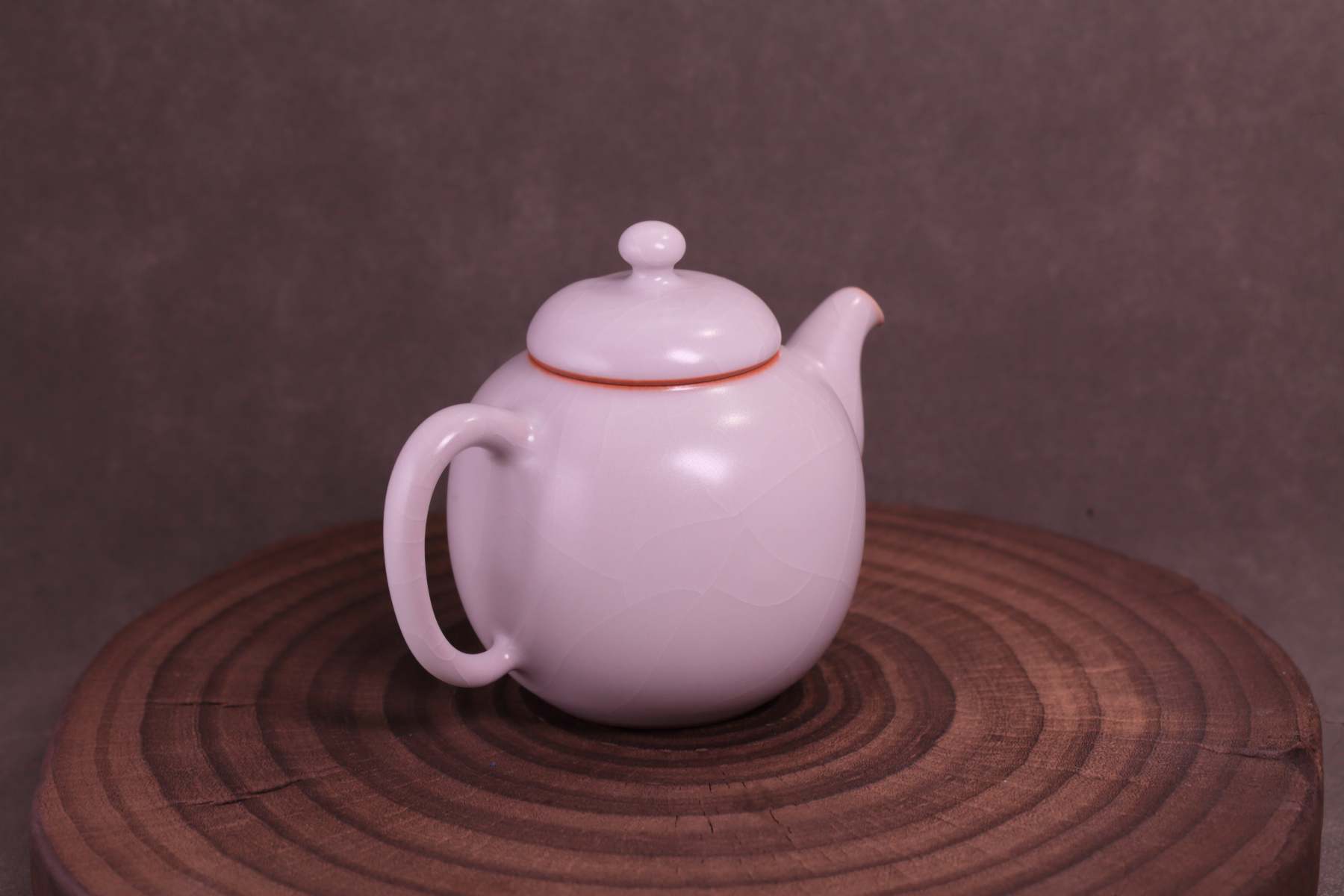 🫖汝窑·月白系列｜龙珠壶 限量预售