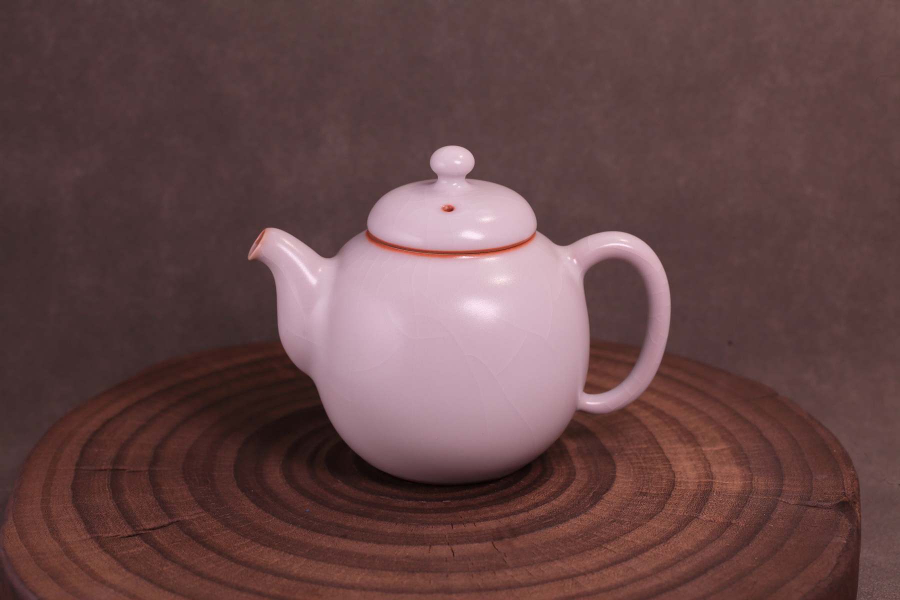 🫖汝窑·月白系列｜龙珠壶 限量预售