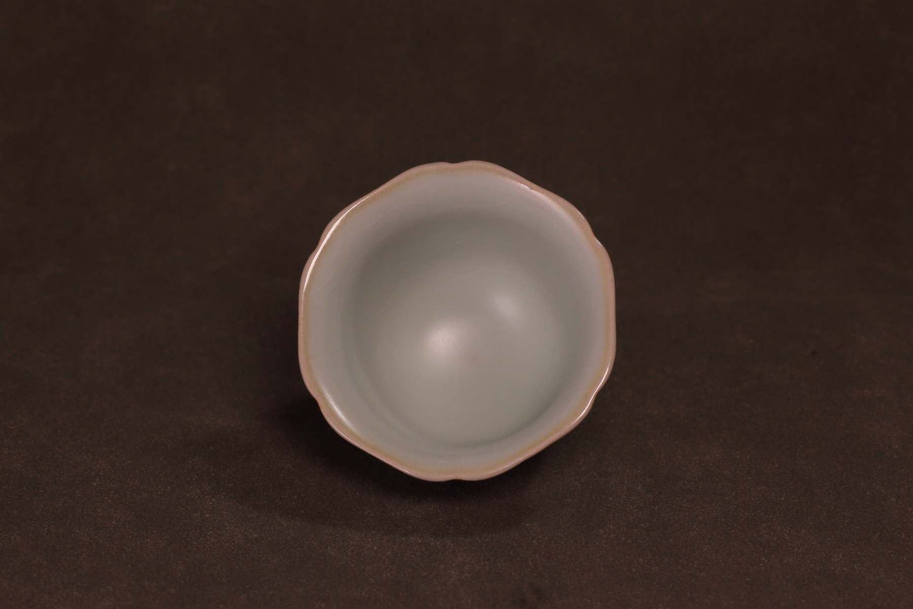 汝窑·天青系列｜葵口杯·对杯（约60ml）限量预售