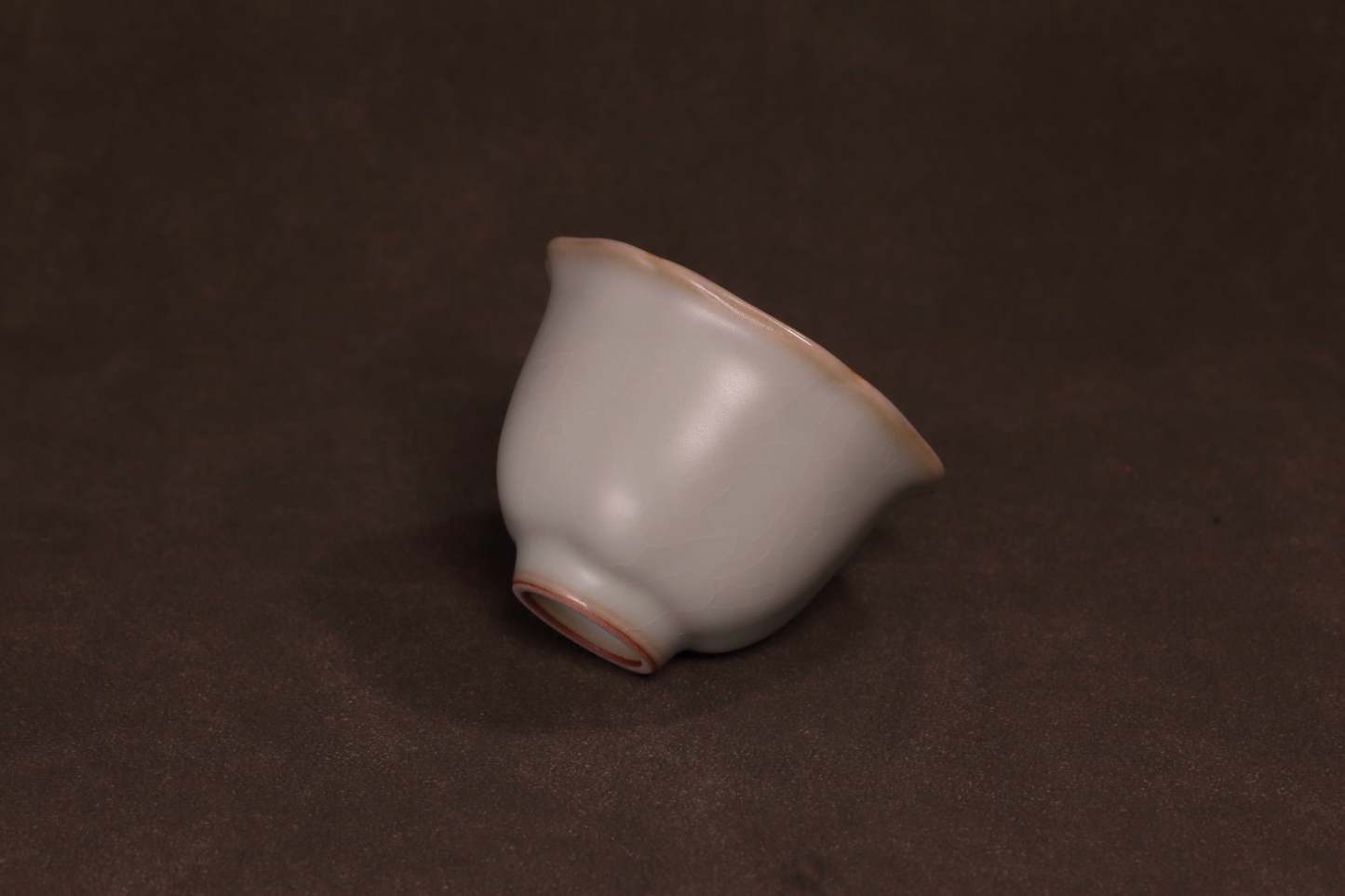 汝窑·天青系列｜葵口杯·对杯（约60ml）限量预售