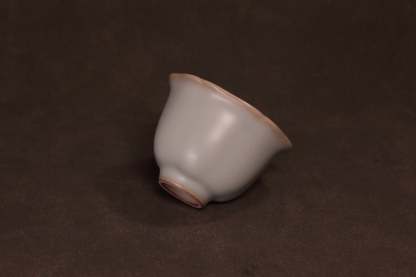 汝窑·天青系列｜葵口杯·对杯（约60ml）限量预售