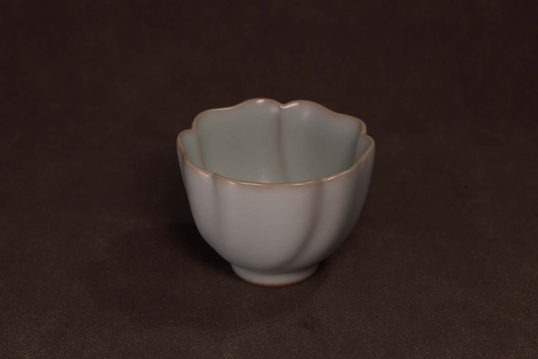 汝窑·天青系列｜荷口杯·对杯（约60ml）限量预售