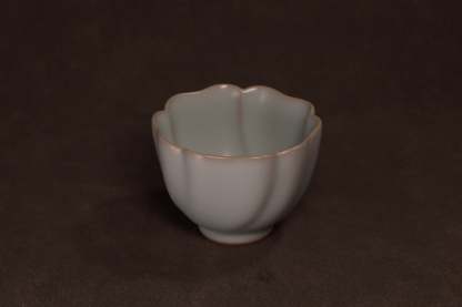 汝窑·天青系列｜荷口杯·对杯（约60ml）限量预售