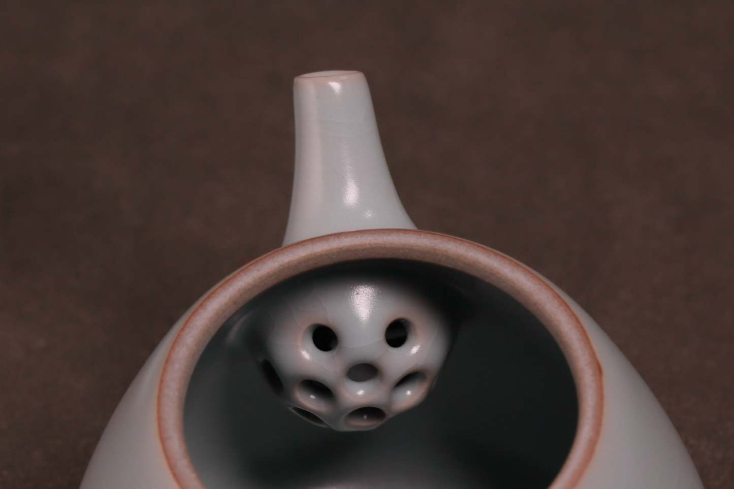 汝窑·天青系列｜石瓢壶  限量预售